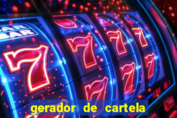 gerador de cartela de bingo